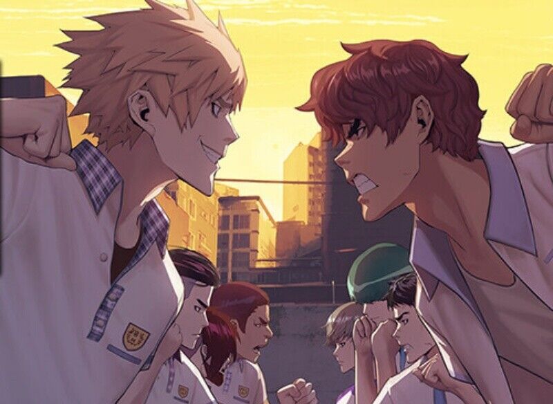 Weak Hero webtoon cover art