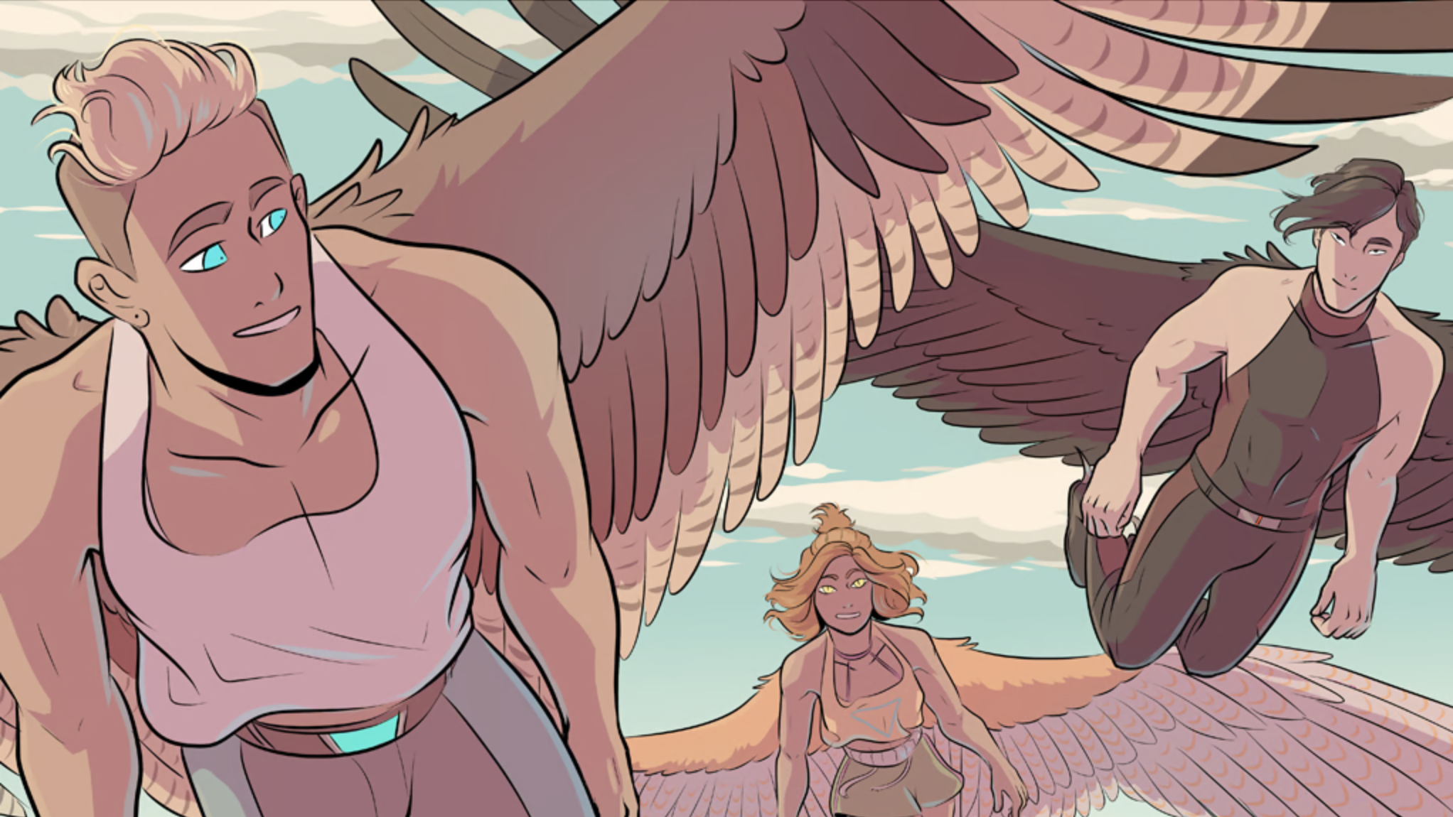 The Croaking webtoon cover art