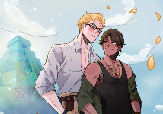 Love In Ruins webtoon cover art