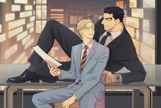 On or Off webtoon cover art