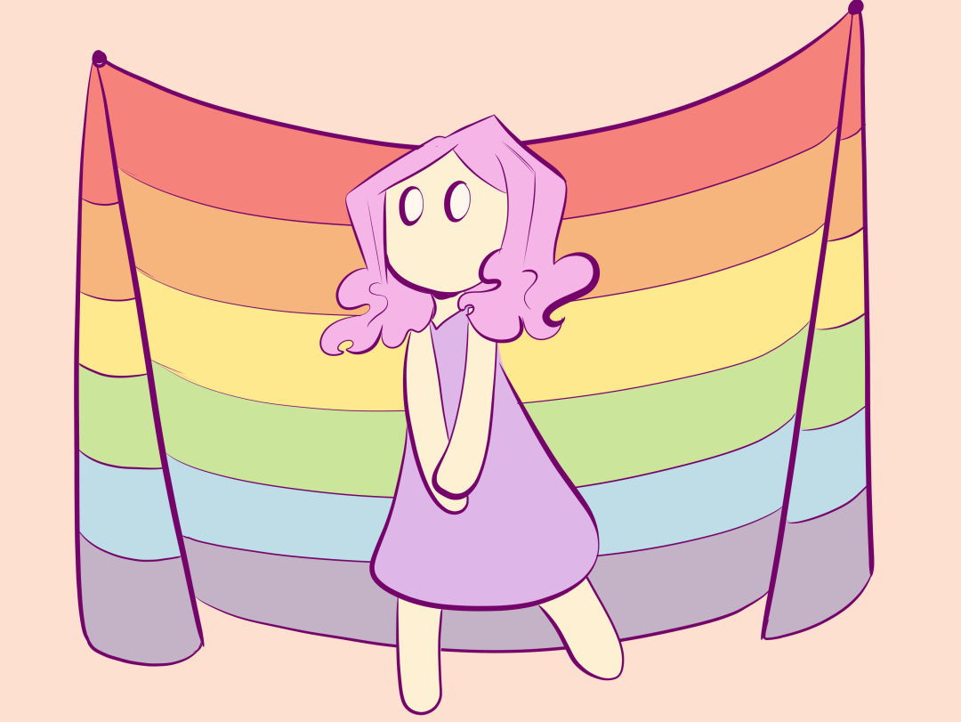 The Recloseted Lesbian webtoon cover art
