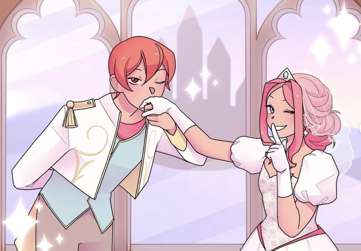 High Class Homos webtoon cover art