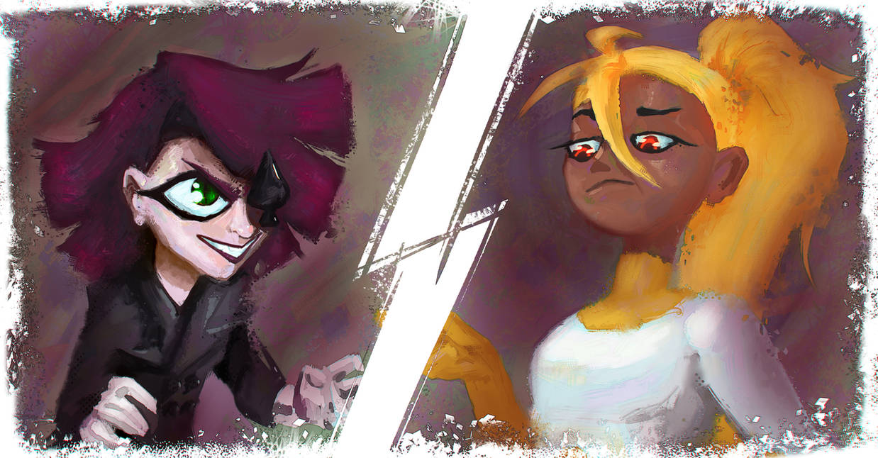 My Sweet Archenemy webtoon cover art