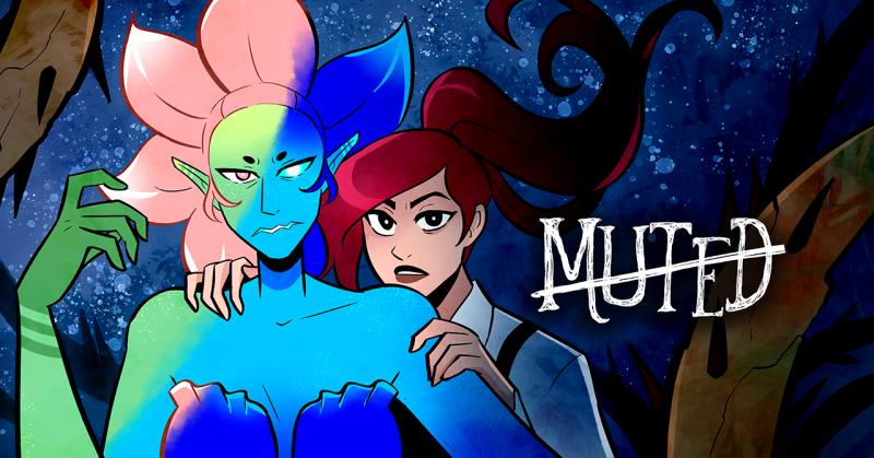 Muted webtoon cover art