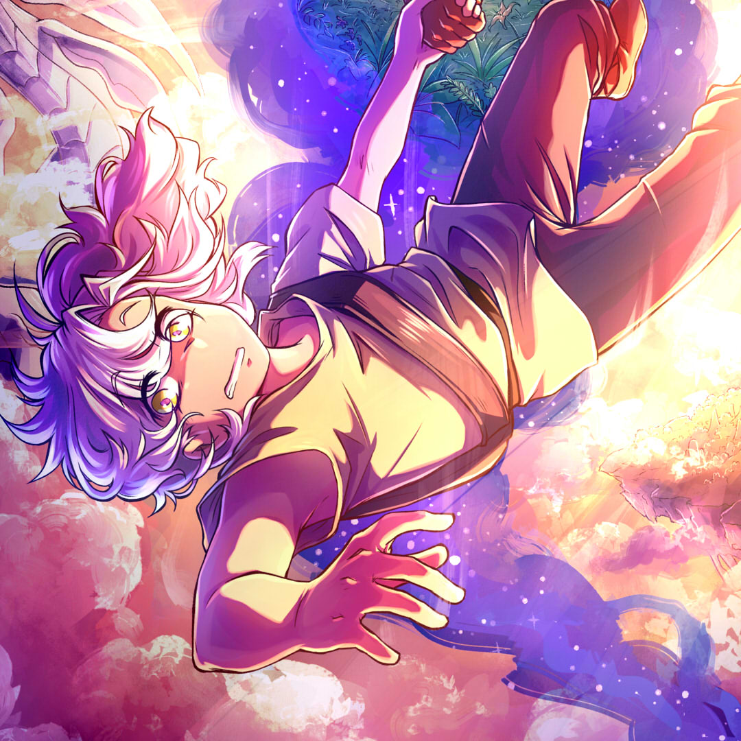 Spontaneous World Shifting webtoon cover art
