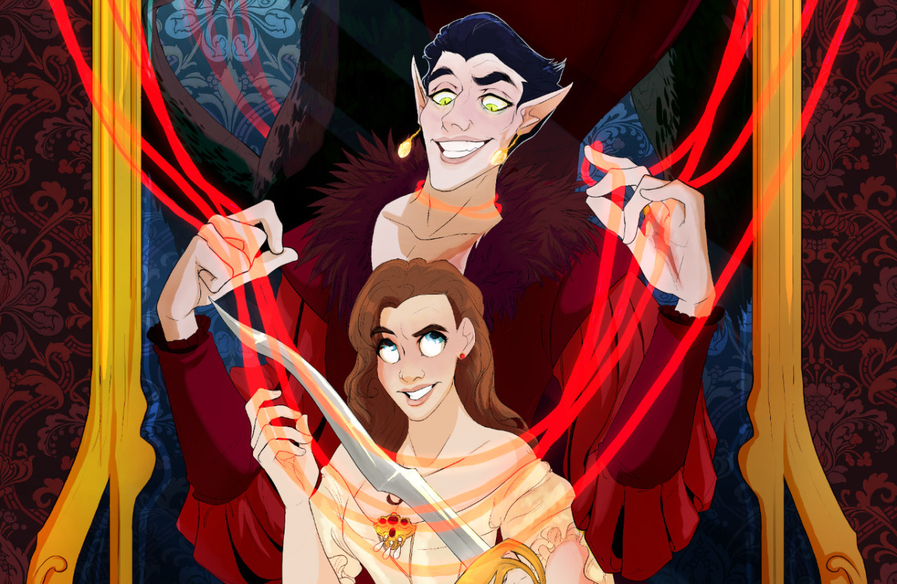 Netvor webtoon cover art