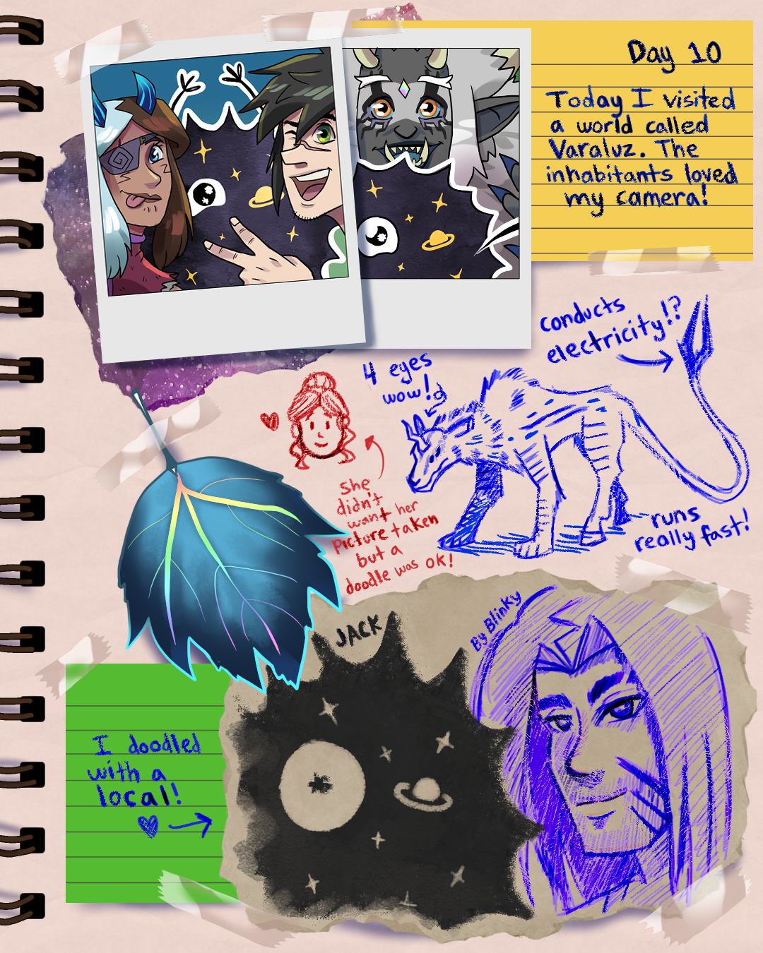 Art challenge entry by BluMouse