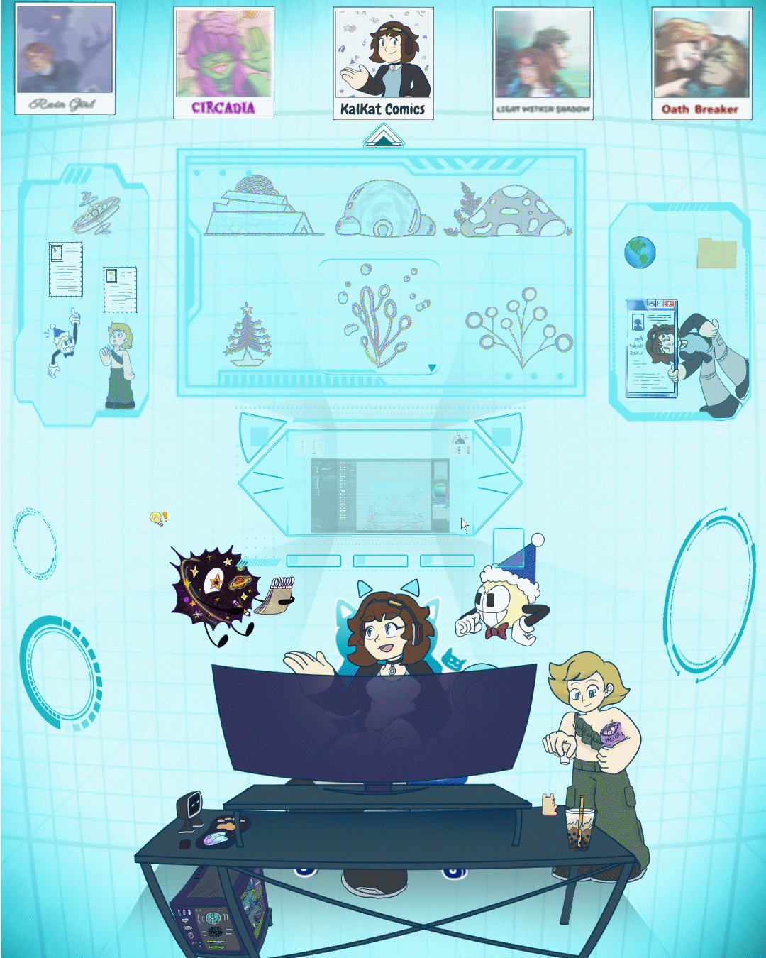 Art challenge entry by KalKatComics