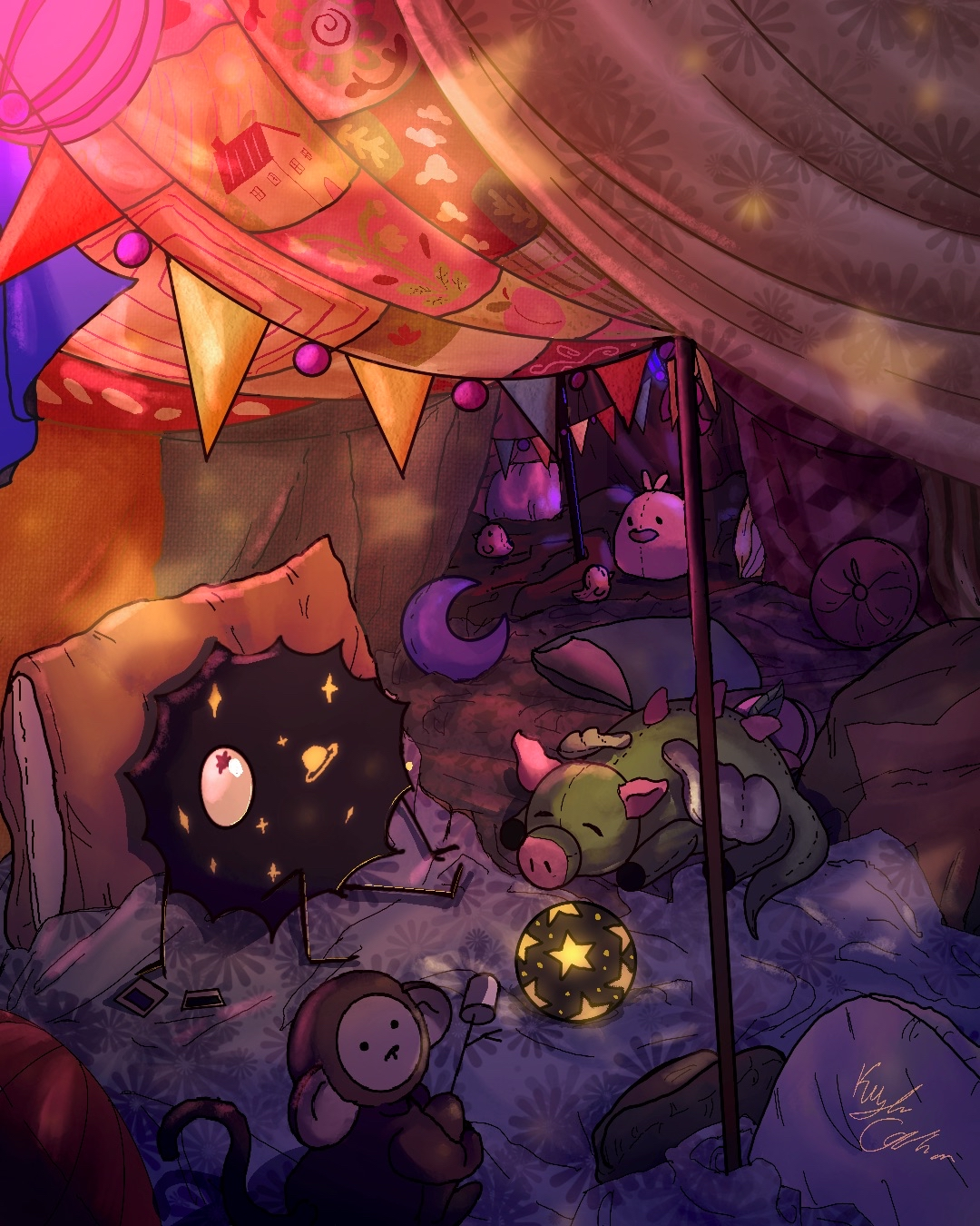 Art challenge entry by Ky