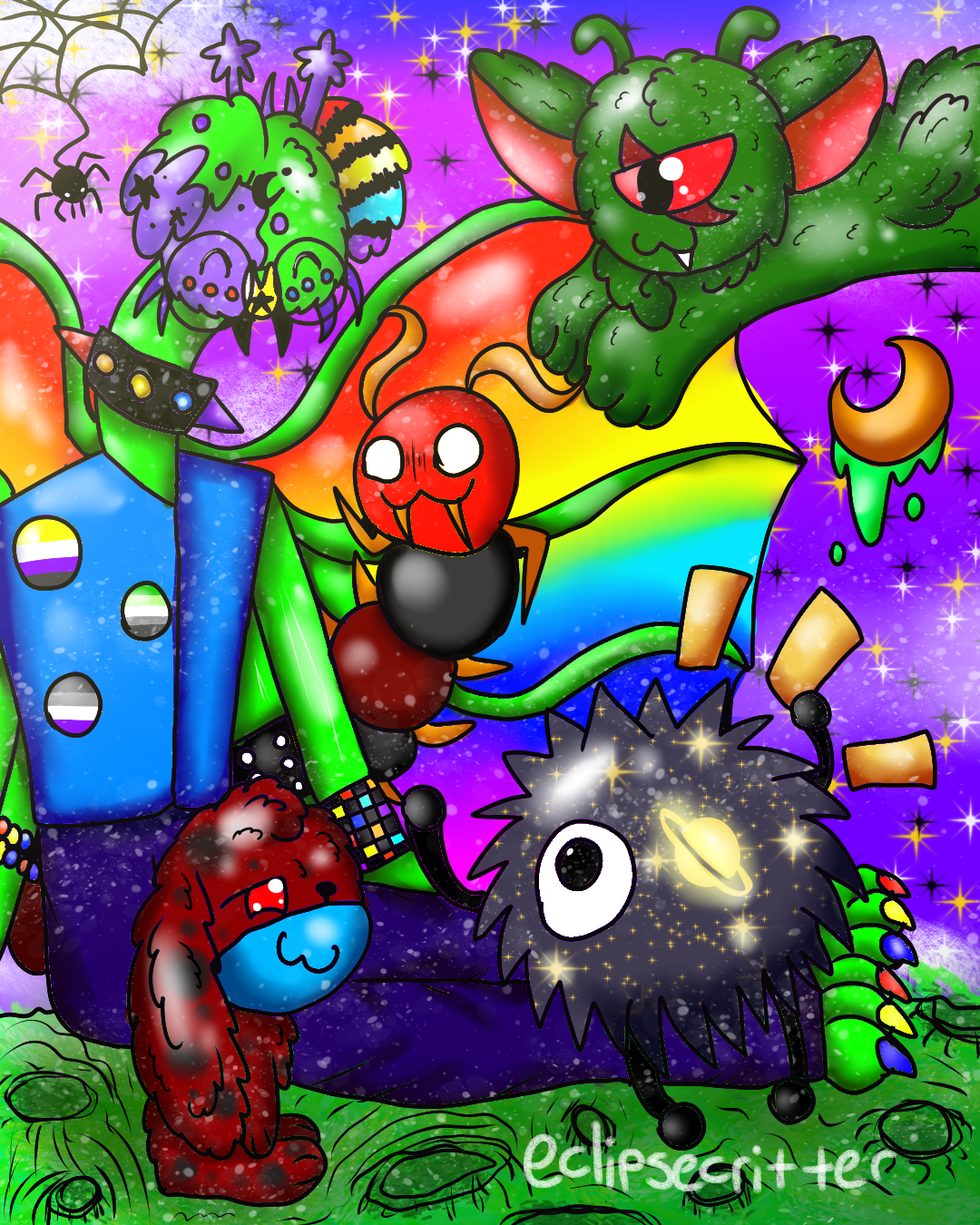 Art challenge entry by StarlightEclipsecritter