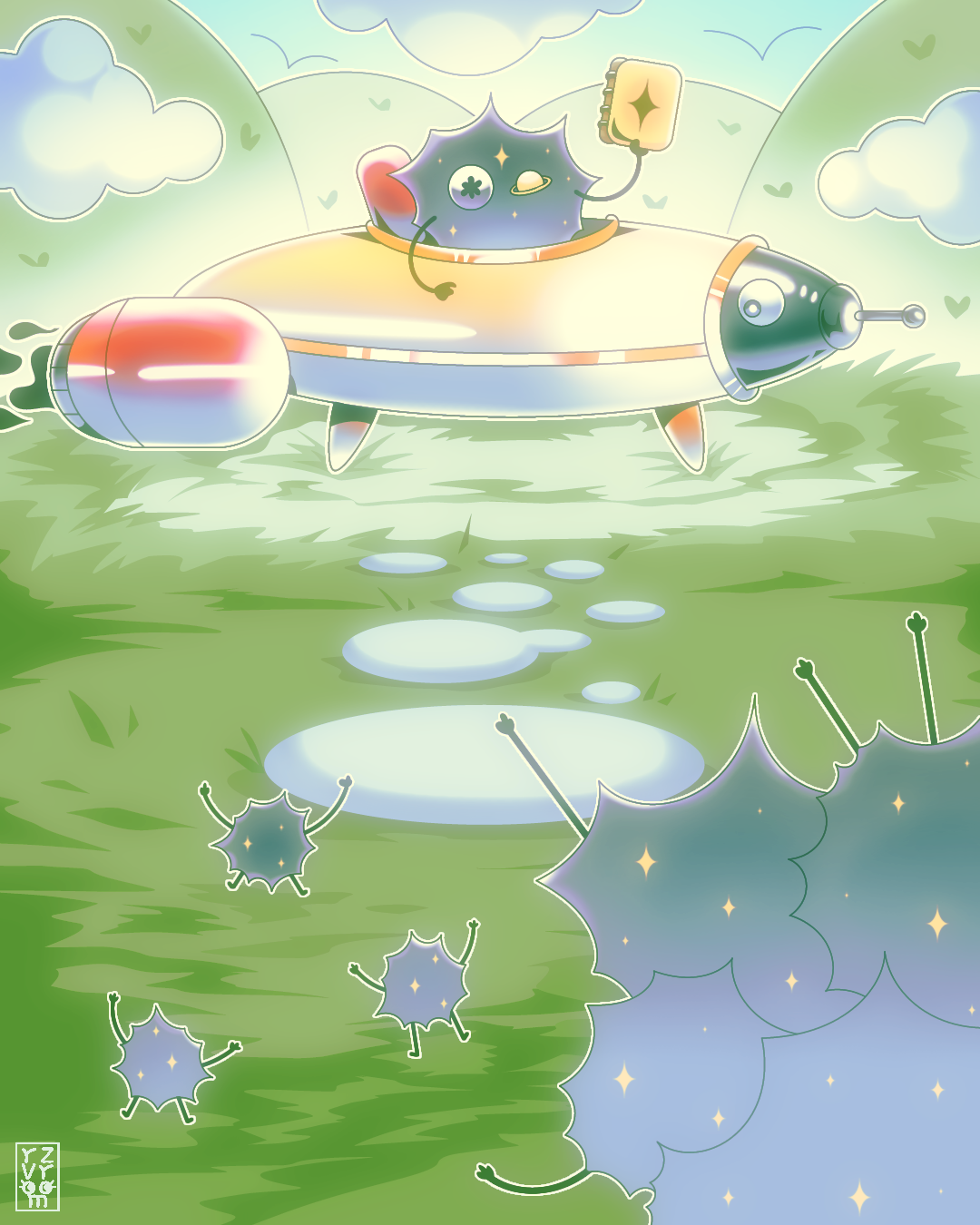 Art challenge entry by rzvroom